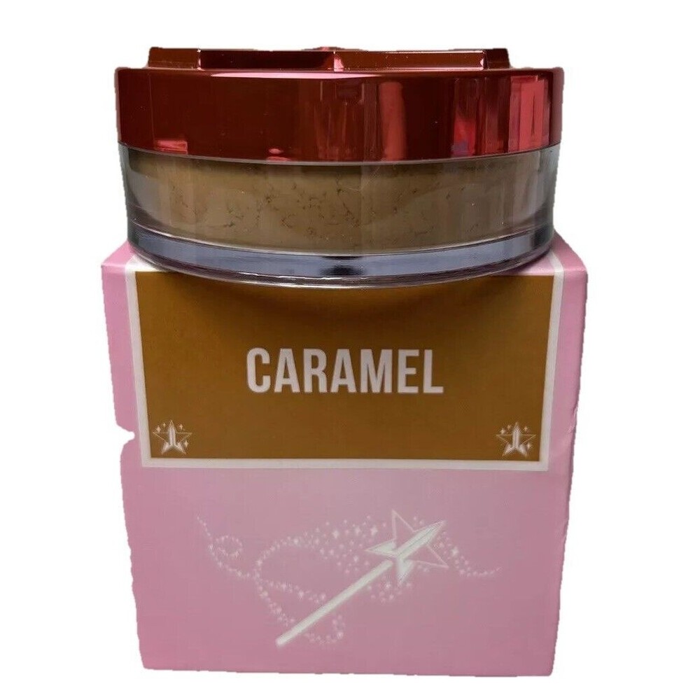 Jeffree Star Magic Star Setting Powder Full Size 10g New W/Box in Shade Caramel